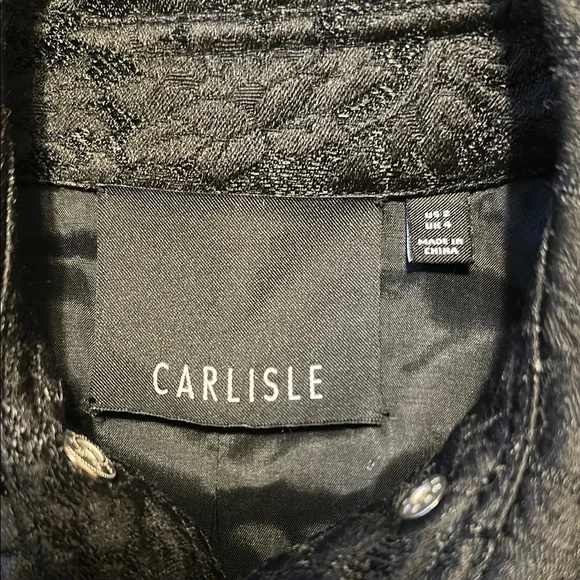 Carlisle Black Textured Women's Jacket - Picture 2 of 3